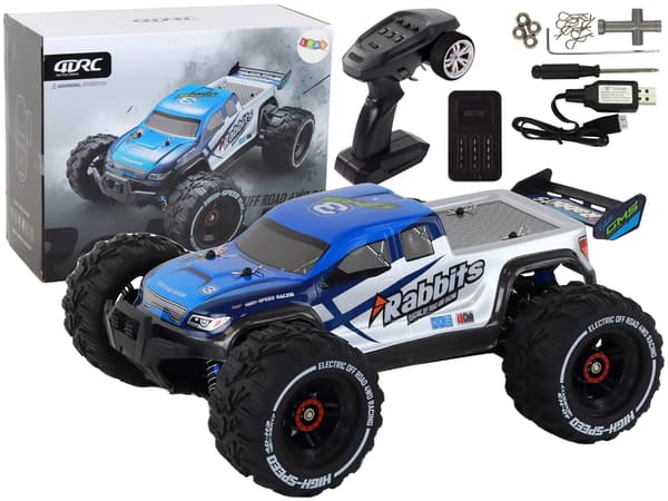 Rabbits RC-maastoauto 4-veto sininen 2.4G