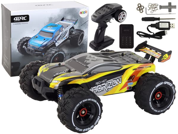 Rabbits RC Off-Road Car 4-hjulstræk Gul 2.4G