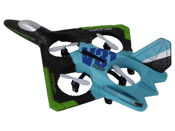 Flygplan Fighter R/C Colorful Lights Blue