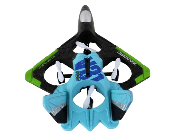 Flygplan Fighter R/C Colorful Lights Blue
