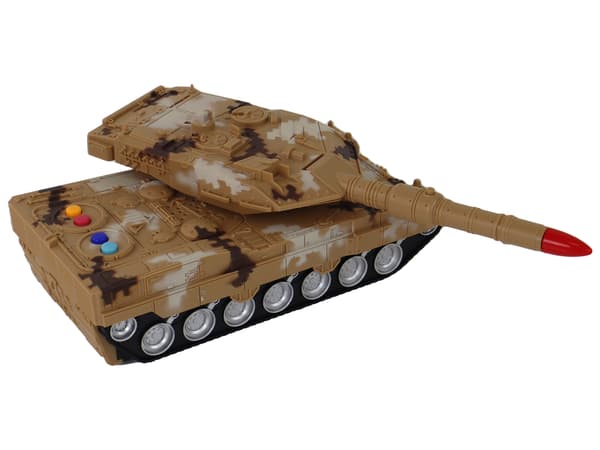 Fjernstyret RC Tank 27 MHz Gul