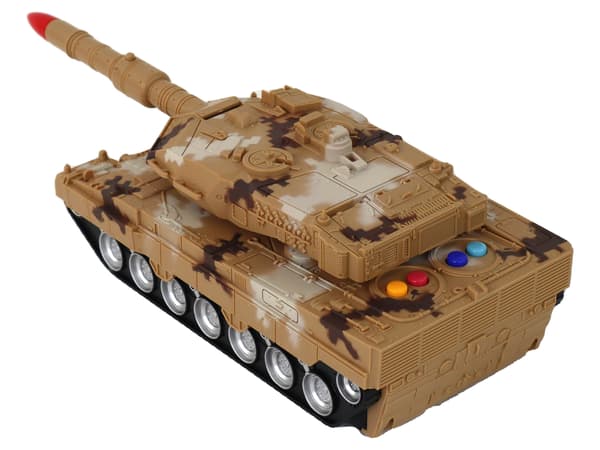 Fjernstyret RC Tank 27 MHz Gul