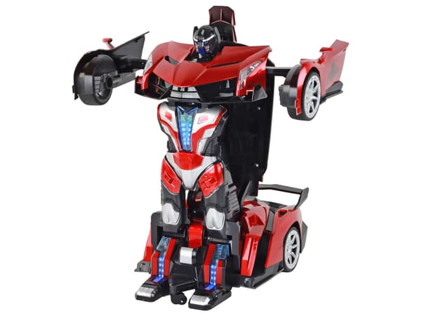 Bil-Robot Transformation R/C 1:10 Red Gesture Control