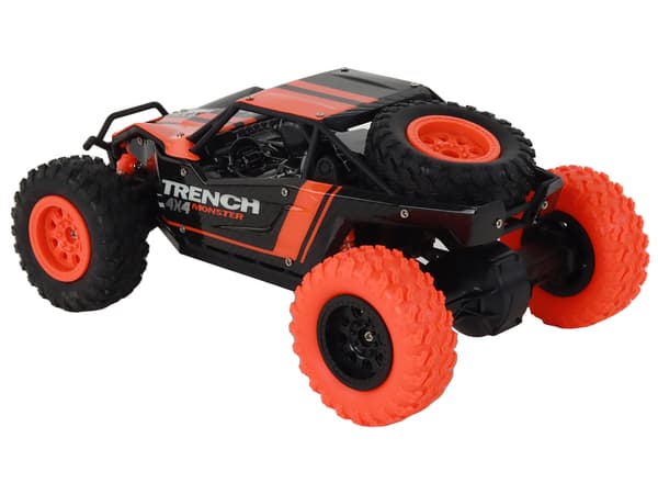 Kauko-ohjattu maastoauto R/C 1:24 oranssi