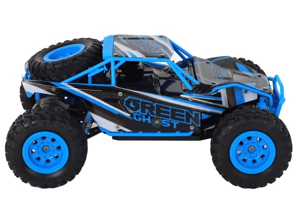 Fjernstyret terrængående bil R/C 1:24 Blå
