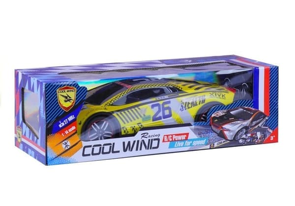 Kaukosäädin Urheiluauton kaukosäädin R/C Keltainen