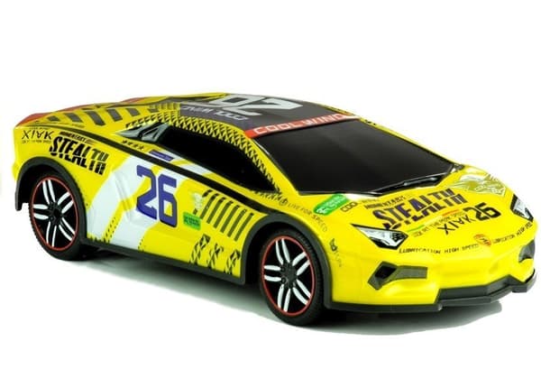 Kaukosäädin Urheiluauton kaukosäädin R/C Keltainen