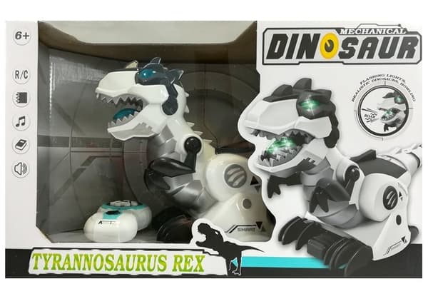 Fjärrstyrda dinosaurieljud och ljus