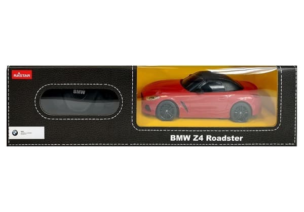 Bil R/C BMW Z4 Roadster Rastar 1:24 Rød