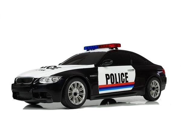 Kaukosäädin Car Police 1:18 R/C