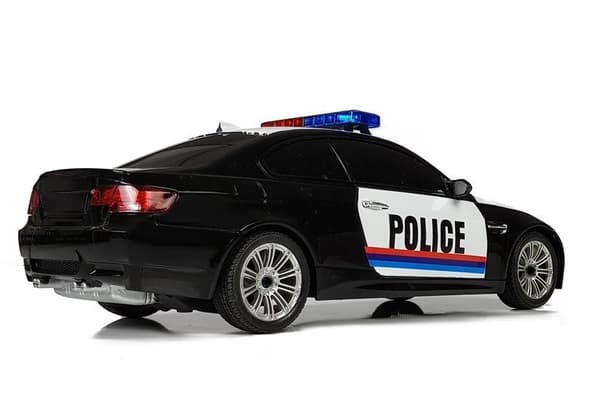 Kaukosäädin Car Police 1:18 R/C