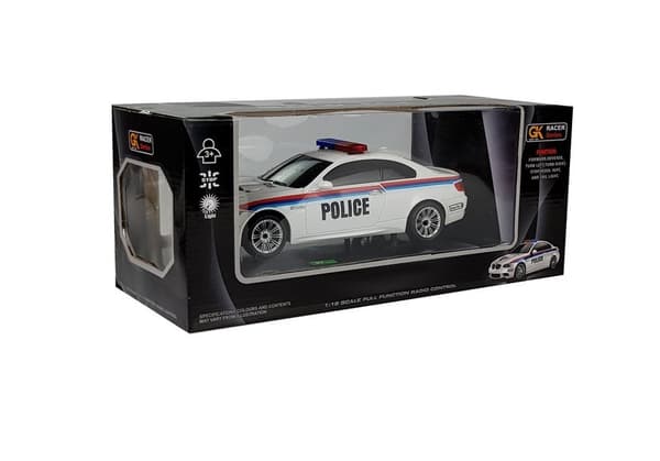 Kaukosäädin Car Police 1:18 R/C