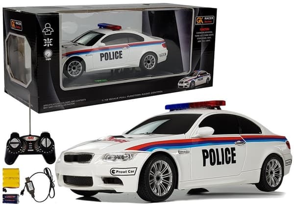 Kaukosäädin Car Police 1:18 R/C