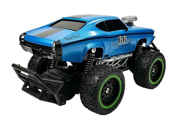 Kaukosäädin Car R/C 6,5 km/h High Wheels Blue