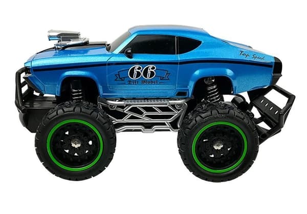 Kaukosäädin Car R/C 6,5 km/h High Wheels Blue