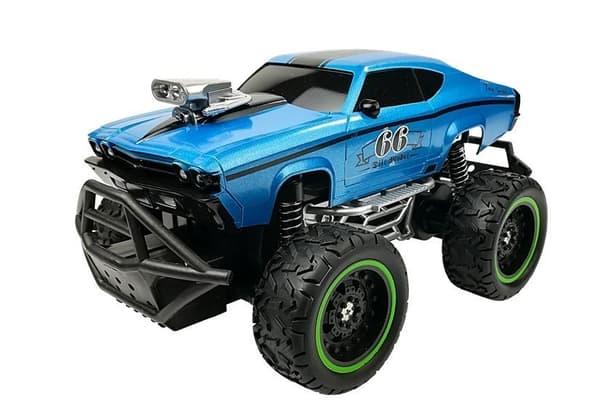 Kaukosäädin Car R/C 6,5 km/h High Wheels Blue