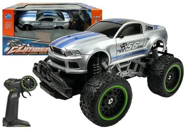Kaukosäädin Car R/C 6,5 km/h High Silver Wheels