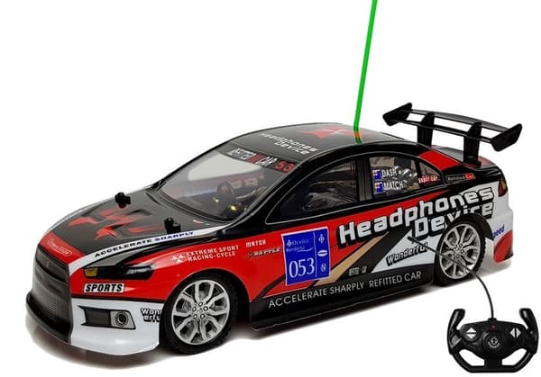 Sportbil Fjärrstyrd R/C 27Mhz Röd