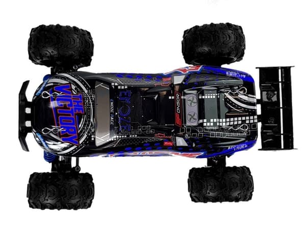 Fjernstyret racerrallybil 1:18 Blue ENOZE 9302E Hastighed 45 km/t