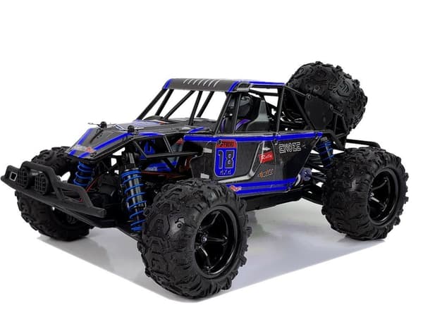 Off-Road Buggy kauko-ohjattu auto 1:18 Blue ENOZE 9303E 45 km/h