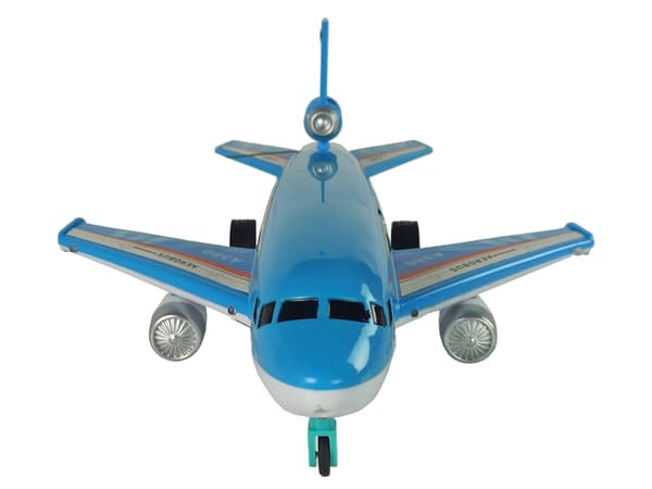 Fjernbetjening Plane Blå Fjernbetjening 40 Mhz Lys