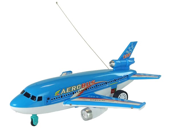 Fjernbetjening Plane Blå Fjernbetjening 40 Mhz Lys