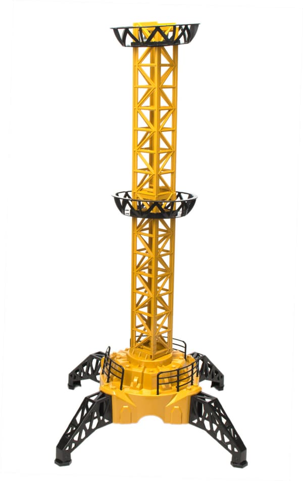 Kran Fjernstyret RC byggekran med 4CH krog, 128 cm