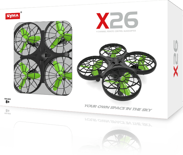 Syma X26 2,4Ghz Headless RC Drone