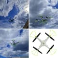 Miniatyrbillede 10 af 10: Syma X5HW RC drone, FPV kamera, WiFi 2,4GHz, hvid