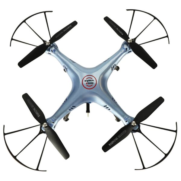 Syma X5HW RC drone, FPV-kamera, WiFi 2.4GHz, sininen