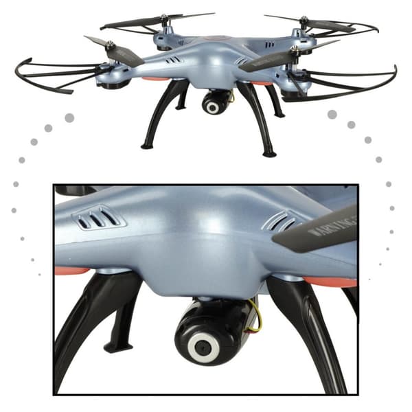 Syma X5HW RC drone, FPV-kamera, WiFi 2.4GHz, sininen
