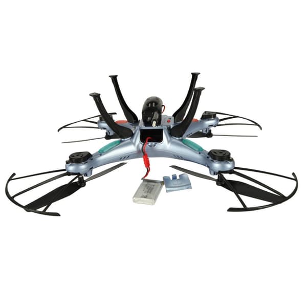 Syma X5HW RC drone, FPV-kamera, WiFi 2.4GHz, sininen