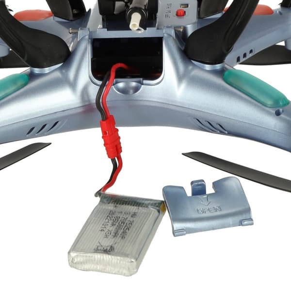 Syma X5HW RC drone, FPV-kamera, WiFi 2.4GHz, sininen