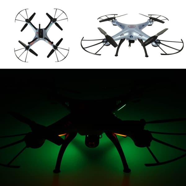 Syma X5HW RC drone, FPV-kamera, WiFi 2.4GHz, sininen