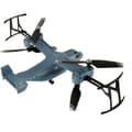 Miniatyrbild 4 av 10: Fjärrstyrd drönare Syma V22 2.4G