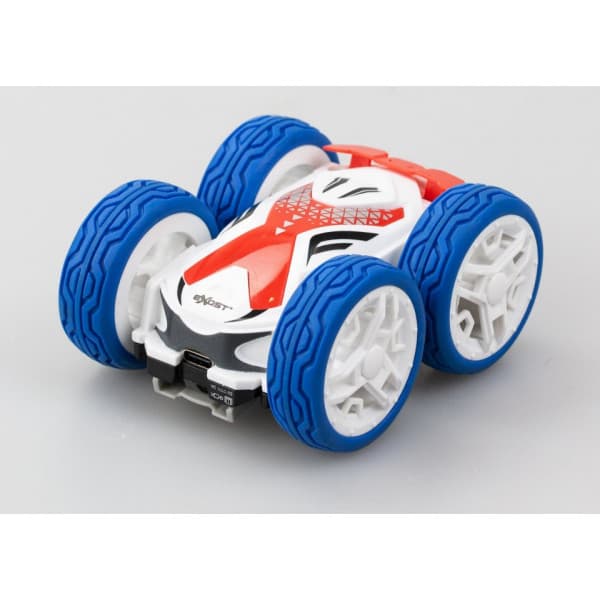 Exost Mini Flip Neo - fjernbetjent stuntbil, blå