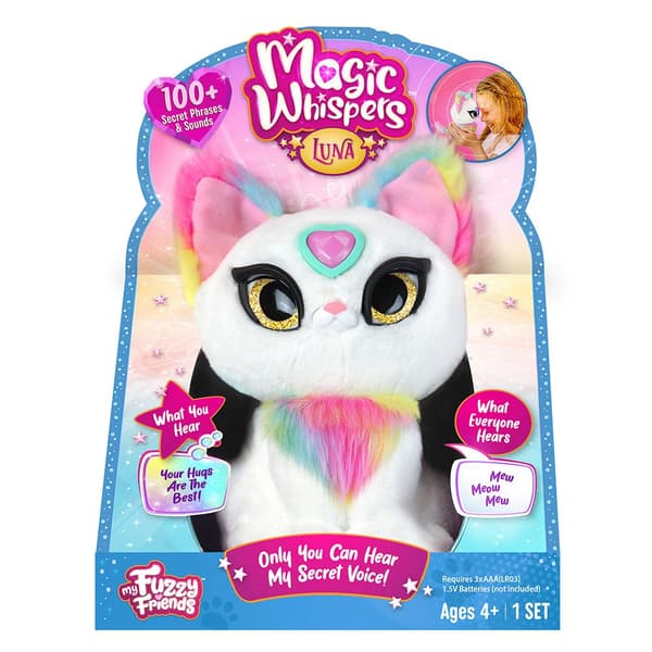 My Fuzzy Friends Magic Whispers Luna Interaktiv Robot
