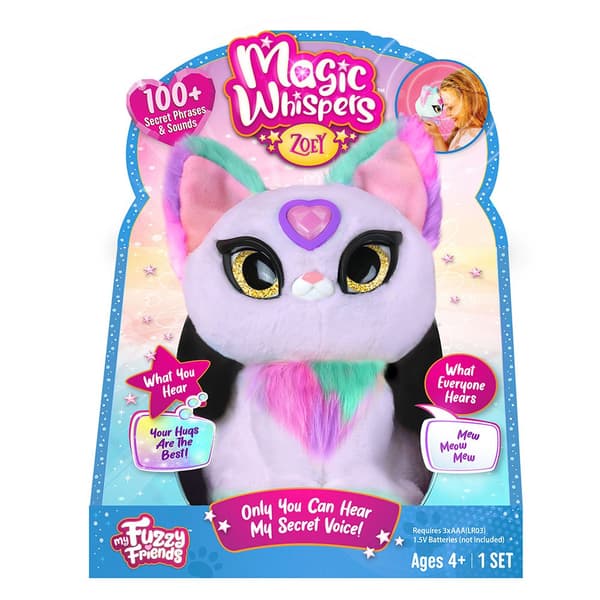 My Fuzzy Friends Magic Whispers Zoey Interaktiv Robot