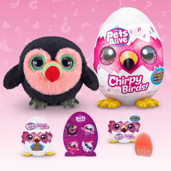Pets Alive Chirpy Birds Interaktiivinen Robotti