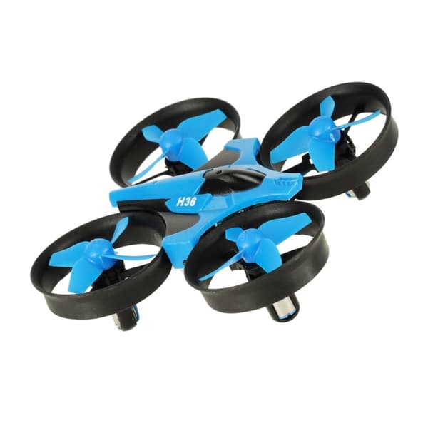 JJRC H36 mini RC drone 2,4GHz 4CH 6 akset blå