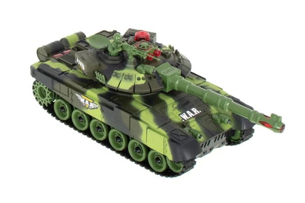 Kauko-ohjattavat tankit RC War Tank 9993 2.4GHz 2 kappaletta