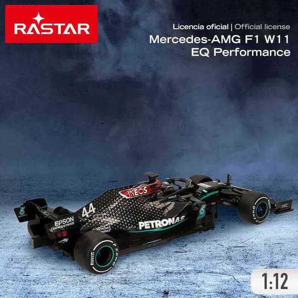 Rastar Amg F Mercedes 1 W11 Esitys 1:12 Radio Hallittu Auto Monivärinen