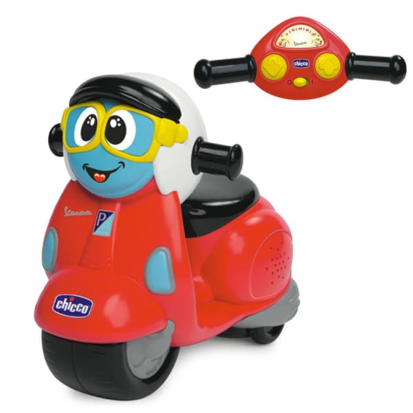 Chicco Vespa Radio-ohjattava Moottoripyörä