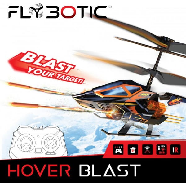 Flybotic Hover Blast - kauko-ohjattava helikopteri