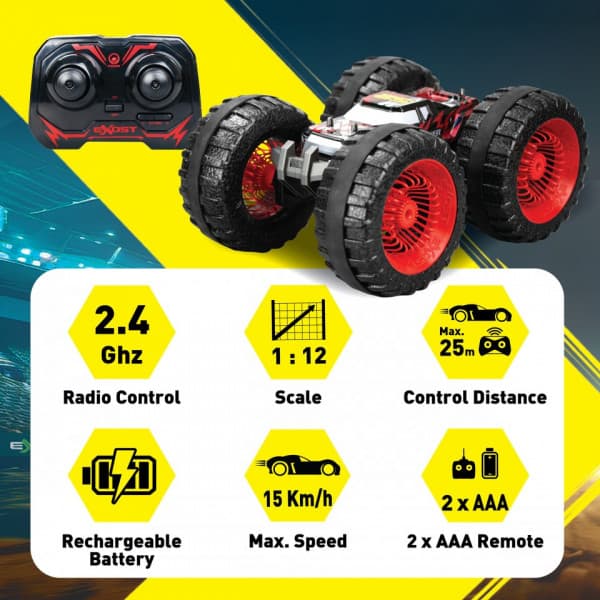 Exost Land Buster - radiostyret stuntbil