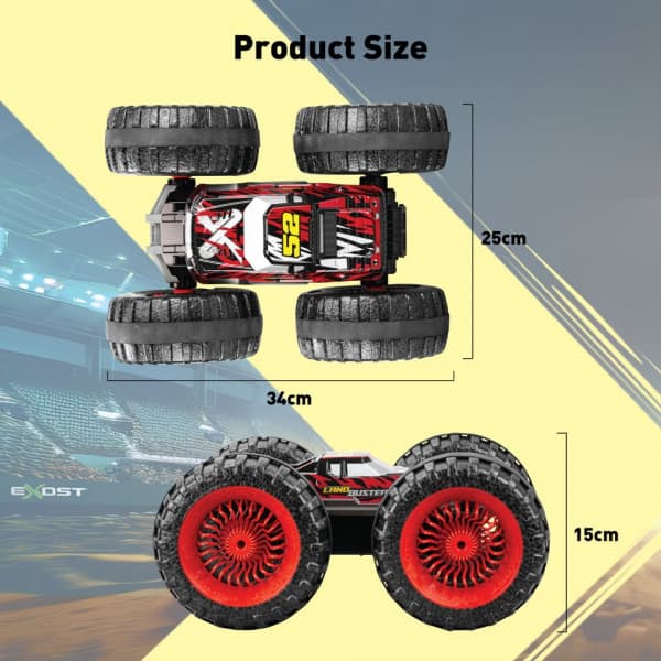 Exost Land Buster - radiostyret stuntbil