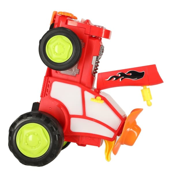 Traktor, fjernstyret traktor, RC fjernbetjening, hop, dans, rød lyd