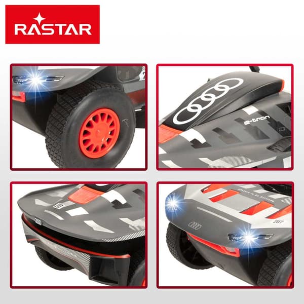 Rastar Dakar Winner 24 Audi Rs Q E-tron E2 Sainz 1:14 Radiostyrd Bil