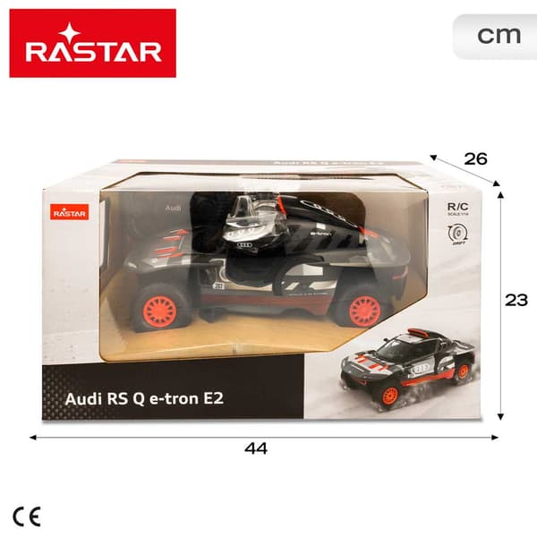 Rastar Dakar Winner 24 Audi Rs Q E-tron E2 Sainz 1:14 Radiostyrd Bil