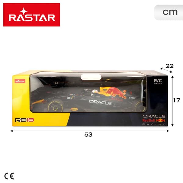 Rastar F1 Oracle Red Bull Racing Rb18 1:12 Radiostyret Bil